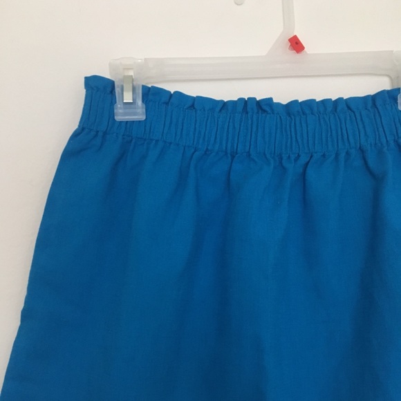 J Crew Blue Skirt - Picture 2 of 3